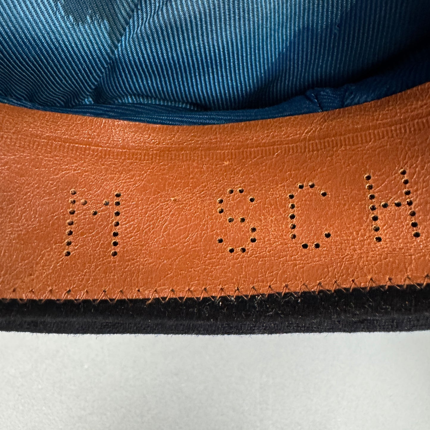 WW2 original artifact – DAF Visor Cap – interior page