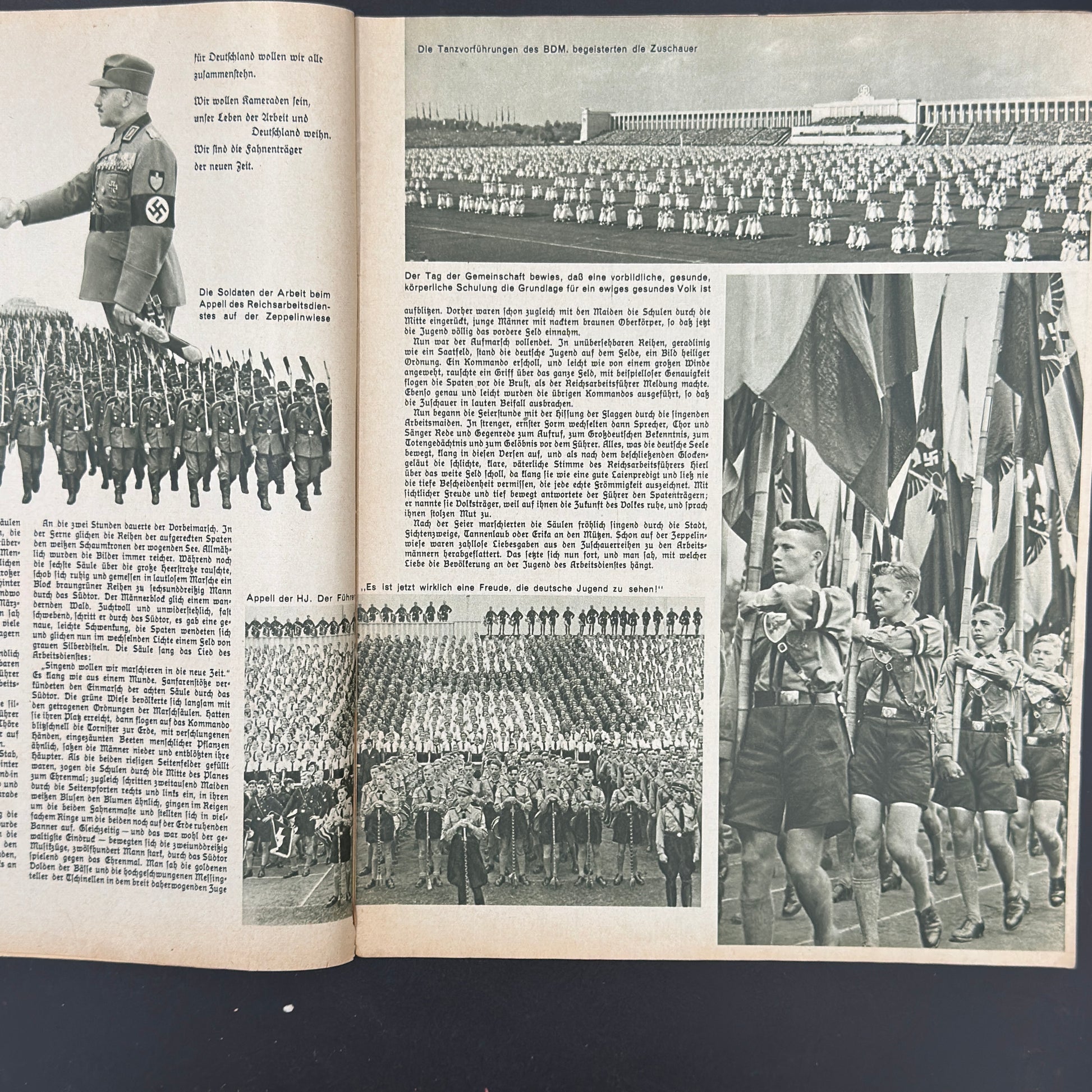 WW2 original artifact – Frauen Warte October 1939 – interior detail