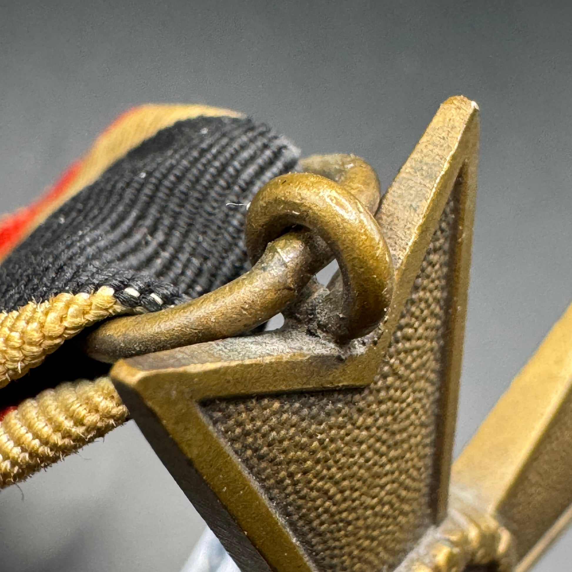 WW2 original artifact – Kriegsverdienstkreuz with ribbon – interior page