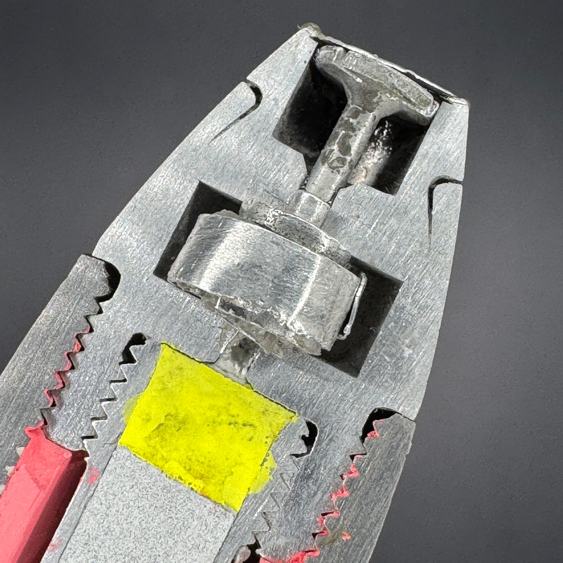 WW2 original artifact – 20mm FLAK High-Explosive Round with Dissected Tracer – interior page