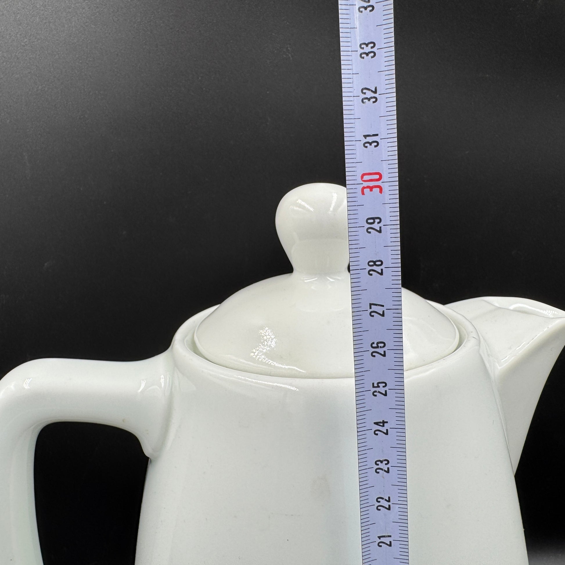 WW2 original artifact – Porcelain coffee pot FLUV Bavaria 1942 – interior page