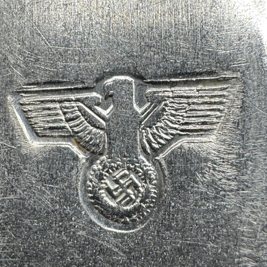 WW2 original artifact – Wehrmacht spoon 1941 FBCM – interior detail