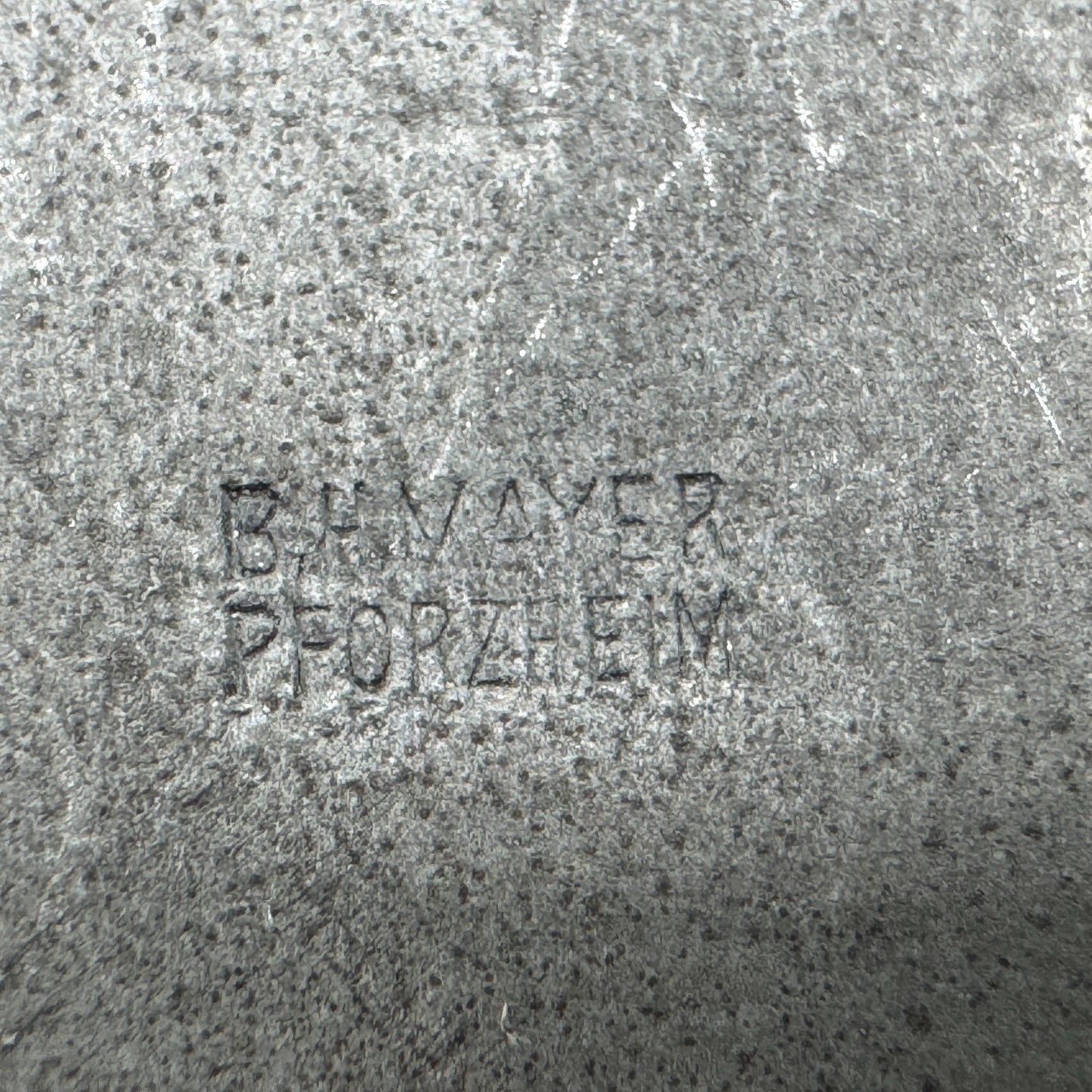 WW2 original artifact – First 1000 Kilometers Of The Autobahn Plaque By B.H. Mayer – interior page