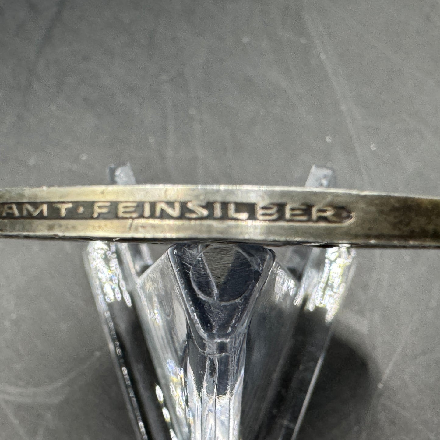 WW2 original artifact – 1936 Berlin Olympics Commemorative Medallion in Silver – interior page