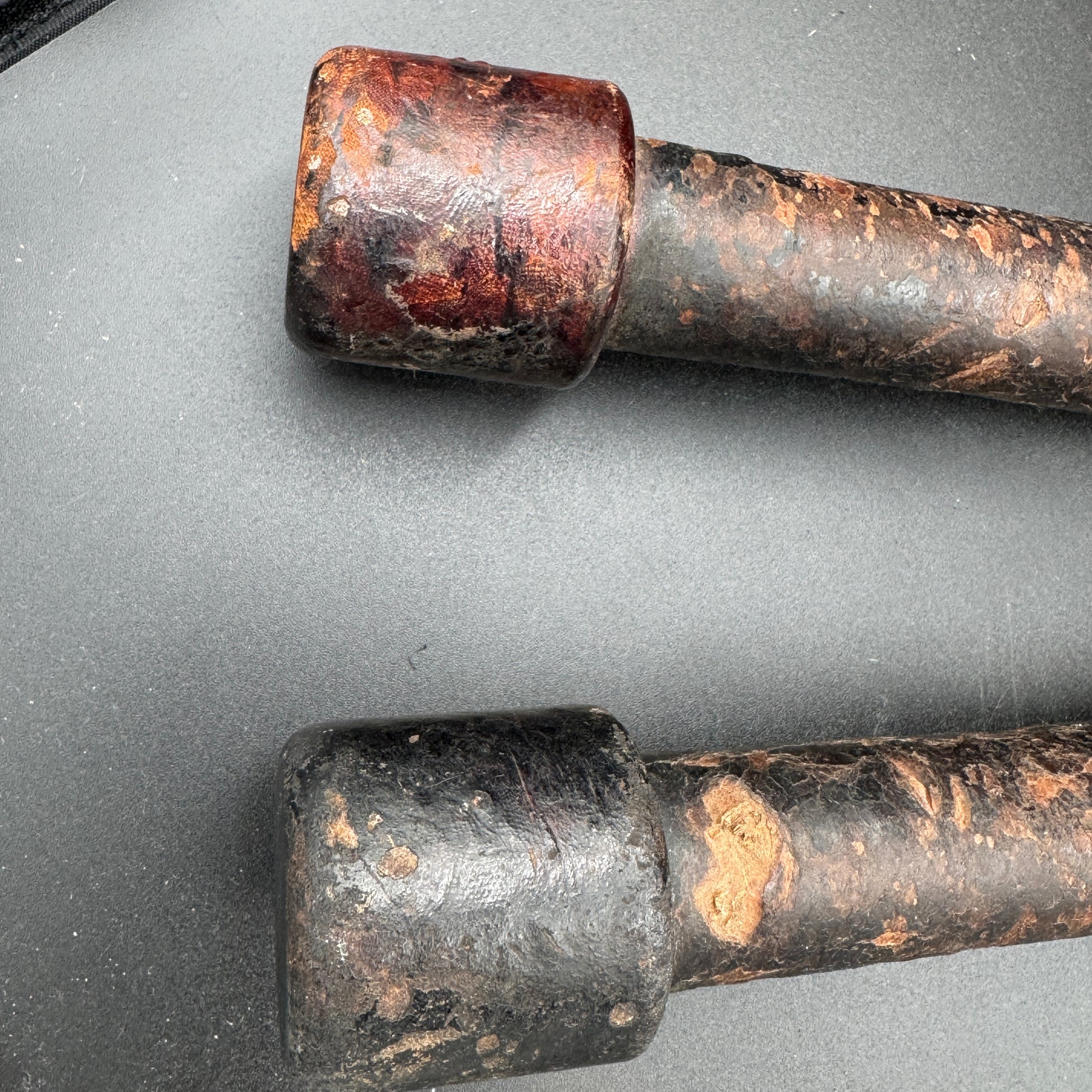 WW2 original artifact – German wire cutter 1938 (battledamage!) – interior page