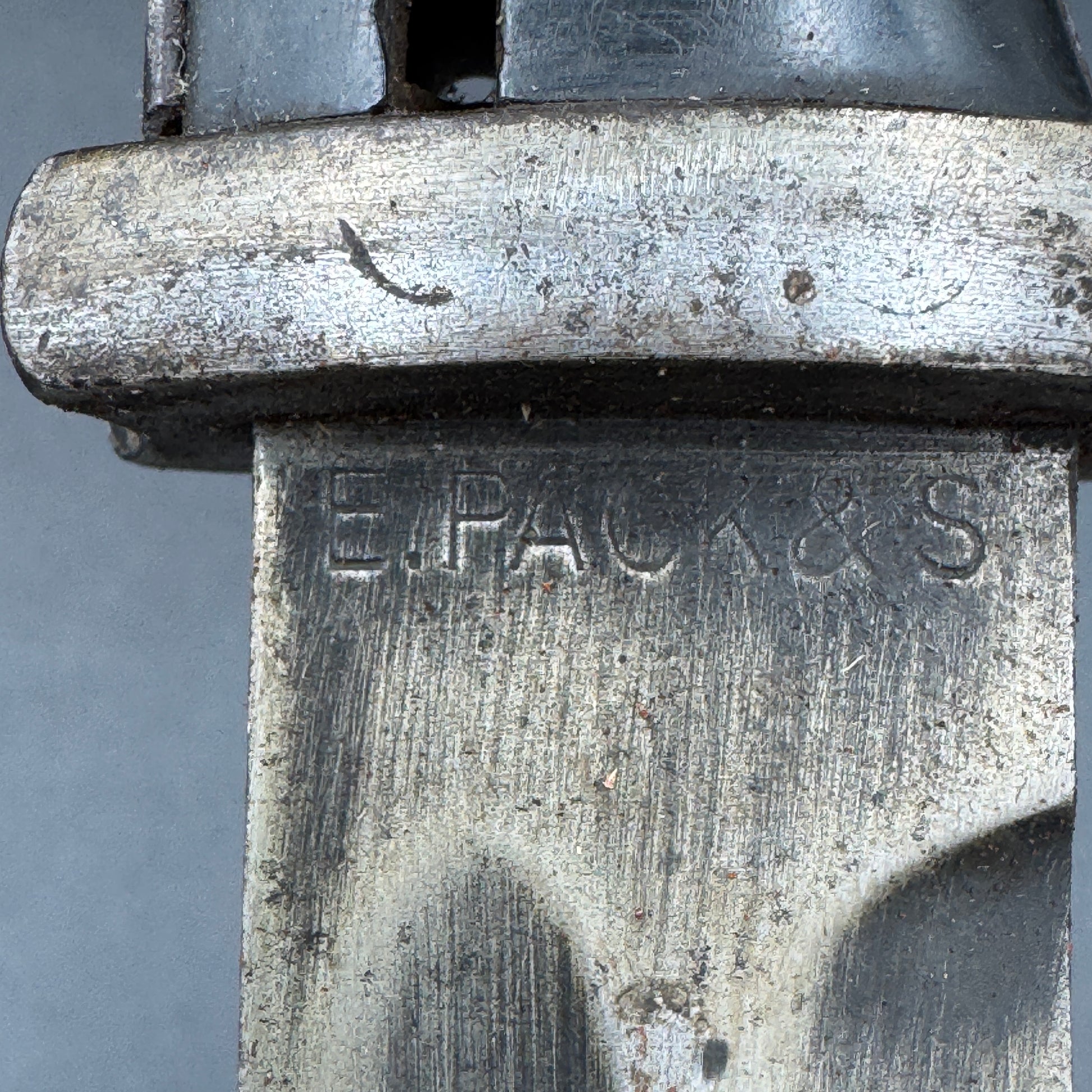 WW2 original artifact – K98 Bayonet with frog 1942 – interior page