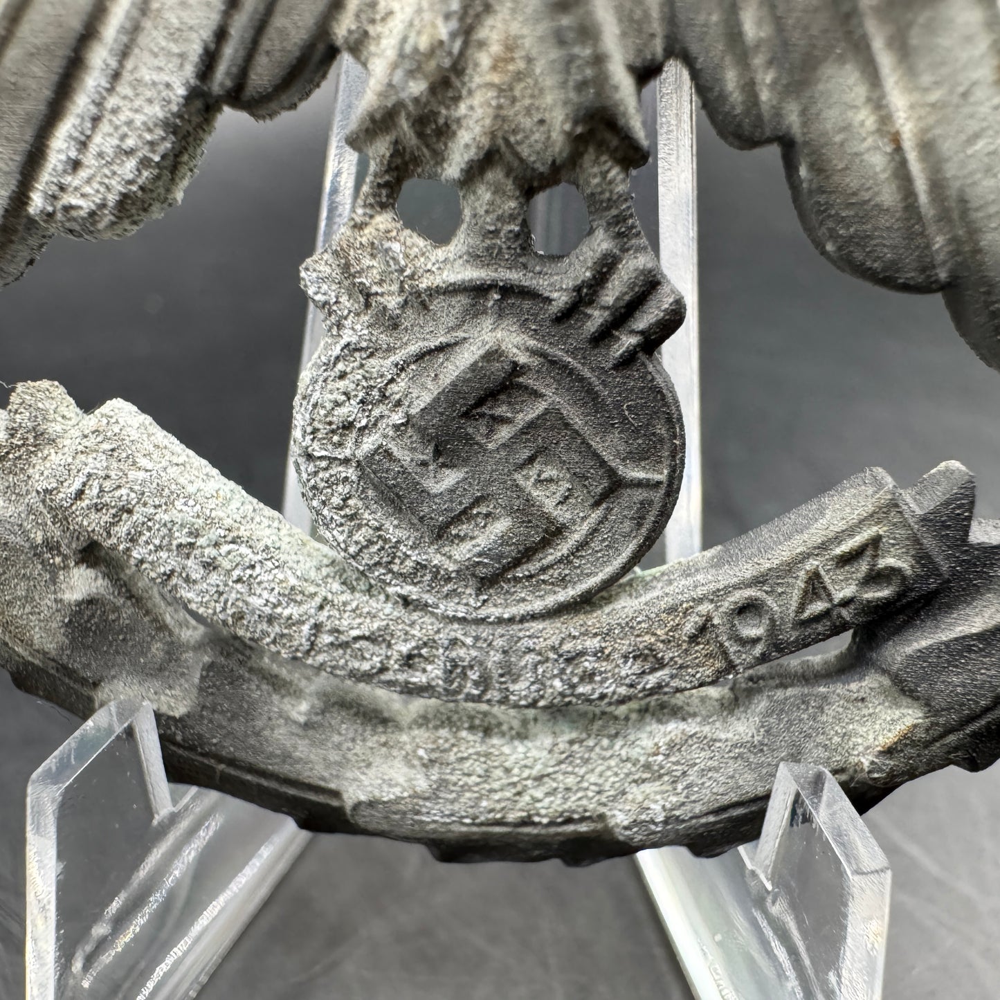 WW2 original artifact – BIG! Standschützenverband Tirol Vorarlberg Abzeichen Meisterschütze – interior title page