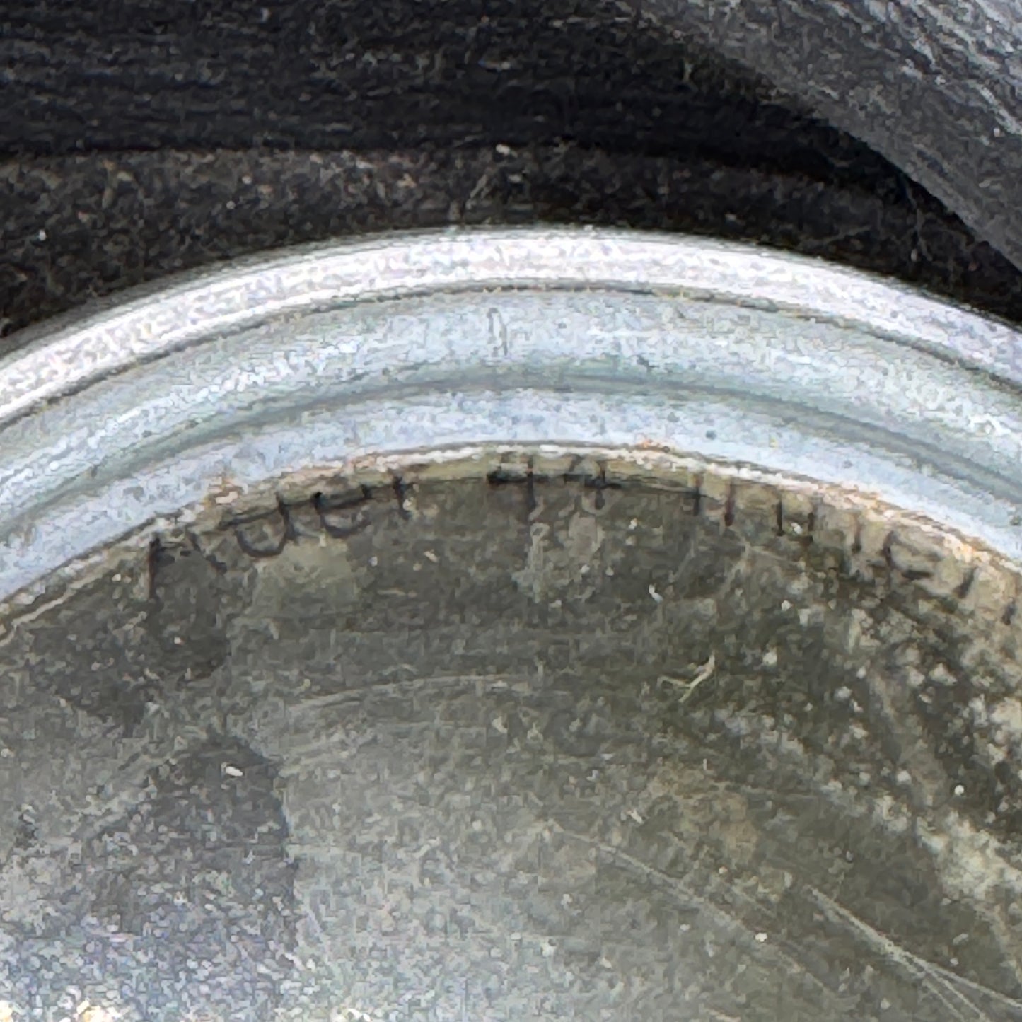 WW2 original artifact – VM40 Volksgasmaske Luftschutz – interior page