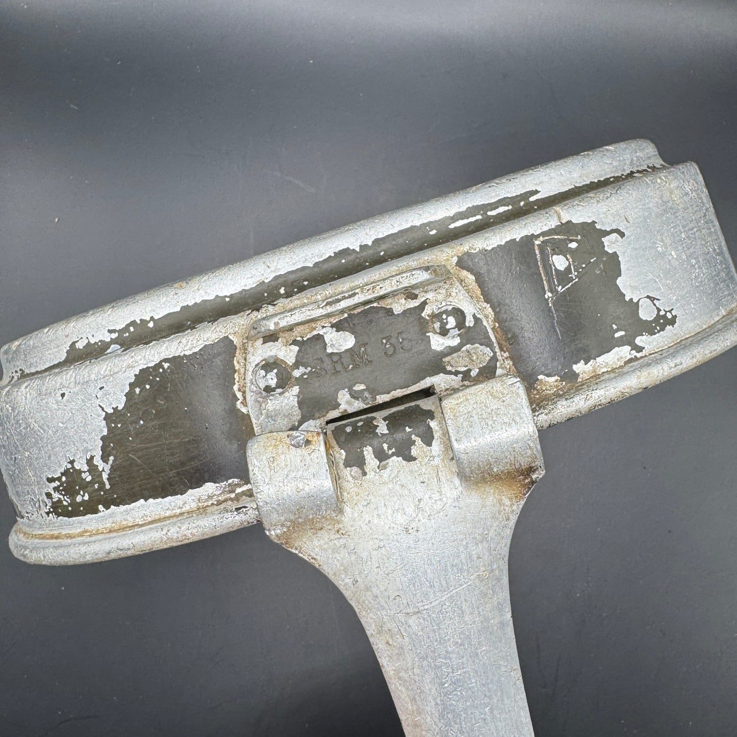 WW2 original artifact – German Wehrmacht Kochgeschirr M31 Aluminium M31 SRM 35 – interior page