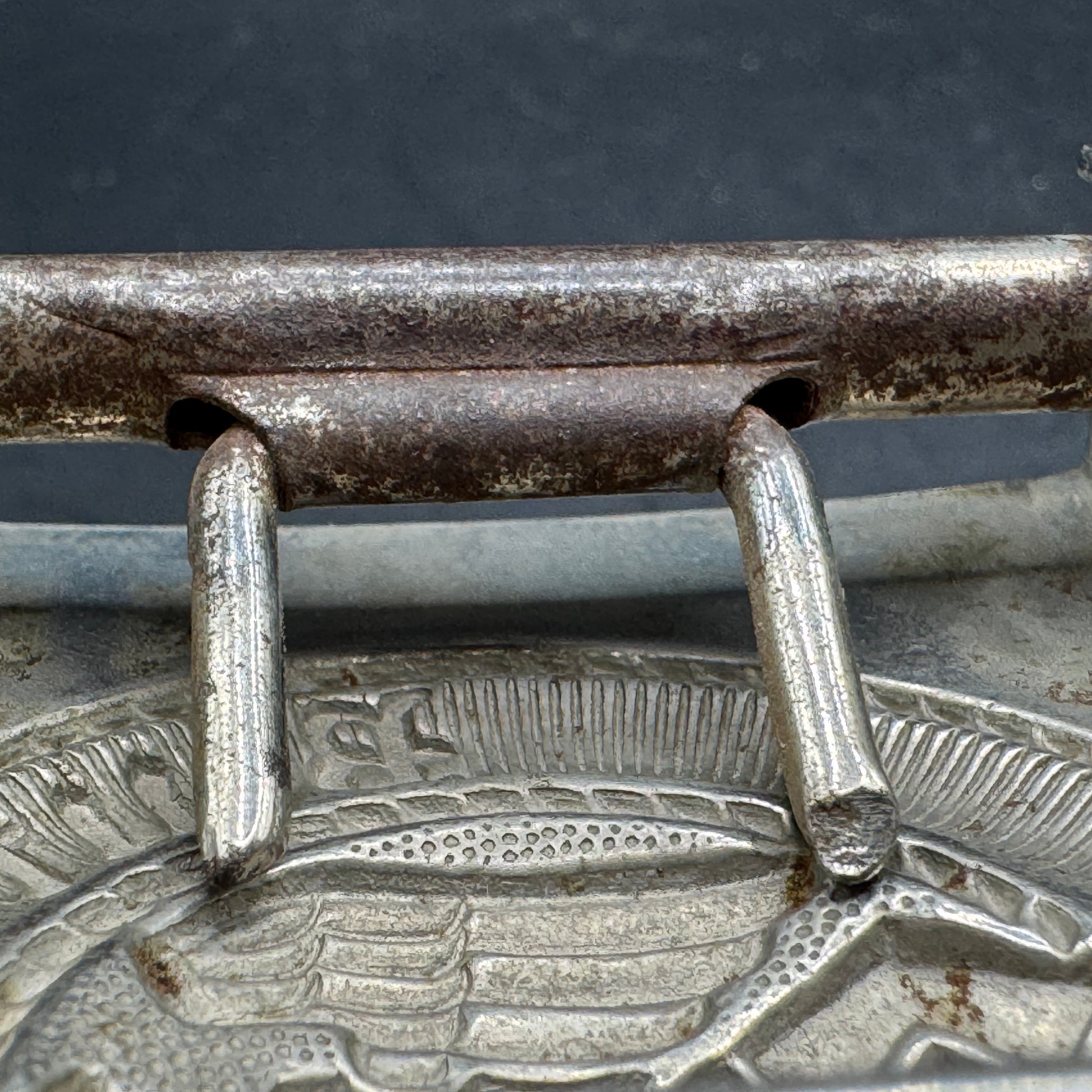 WW2 original artifact – Hitler Jugend buckle KH M 4/49 Steinhauer & Luck – interior page