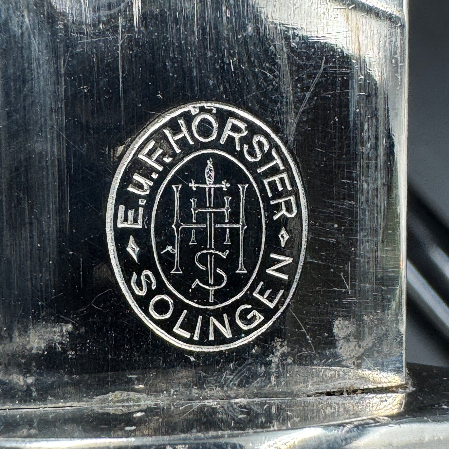 WW2 original artifact – German K98 Dress Bayonet by Hörster – interior page