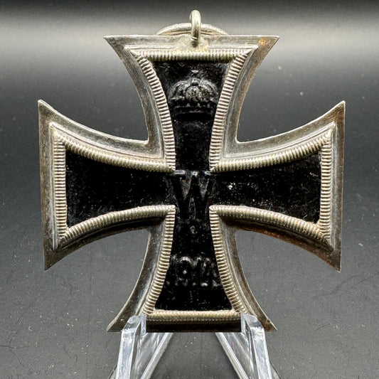 WW2 original artifact – EK2 Imperial 1914 Schinkelform (Deumer) – interior detail