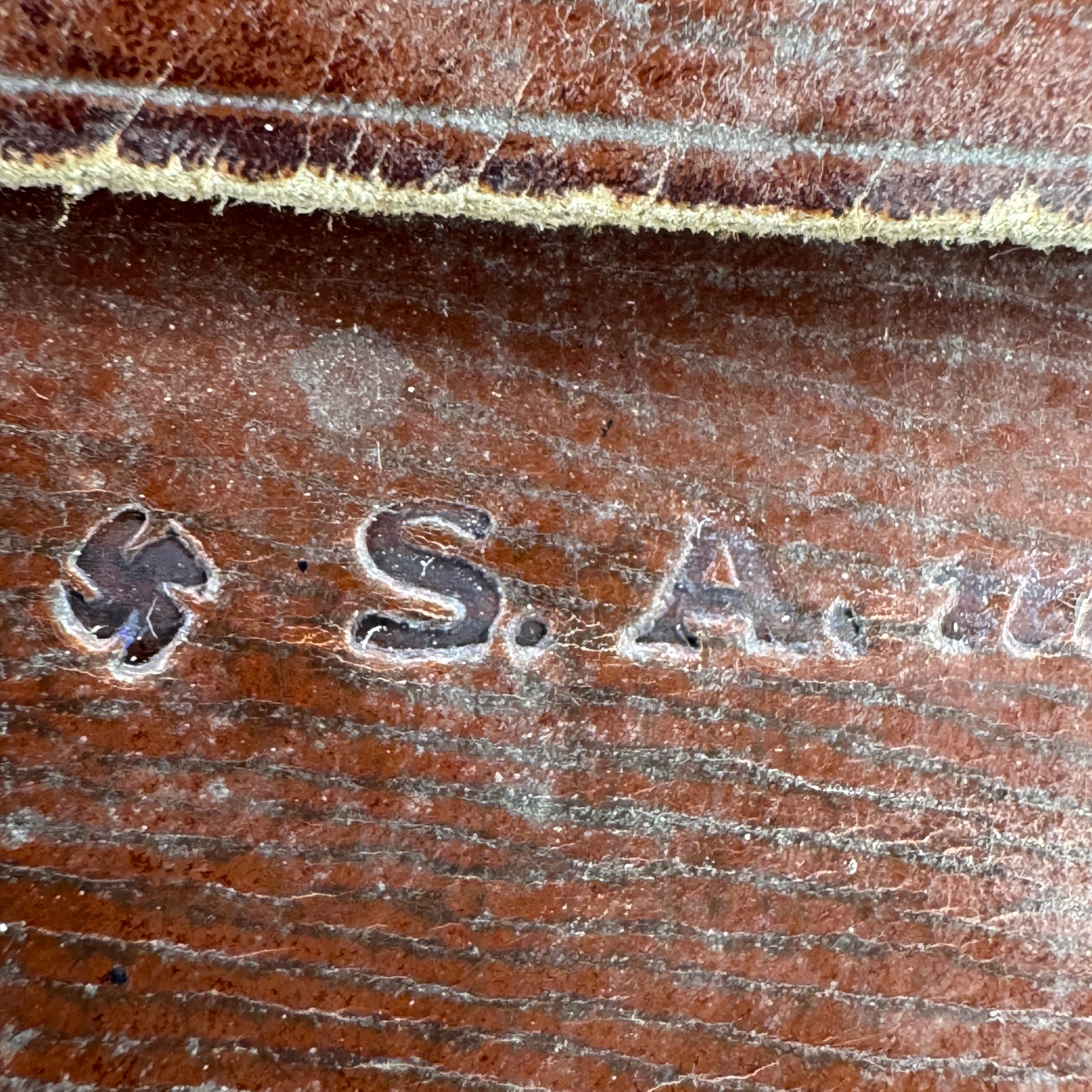 WW2 original artifact – SA Sturm Abteilung Cigar Case – interior page