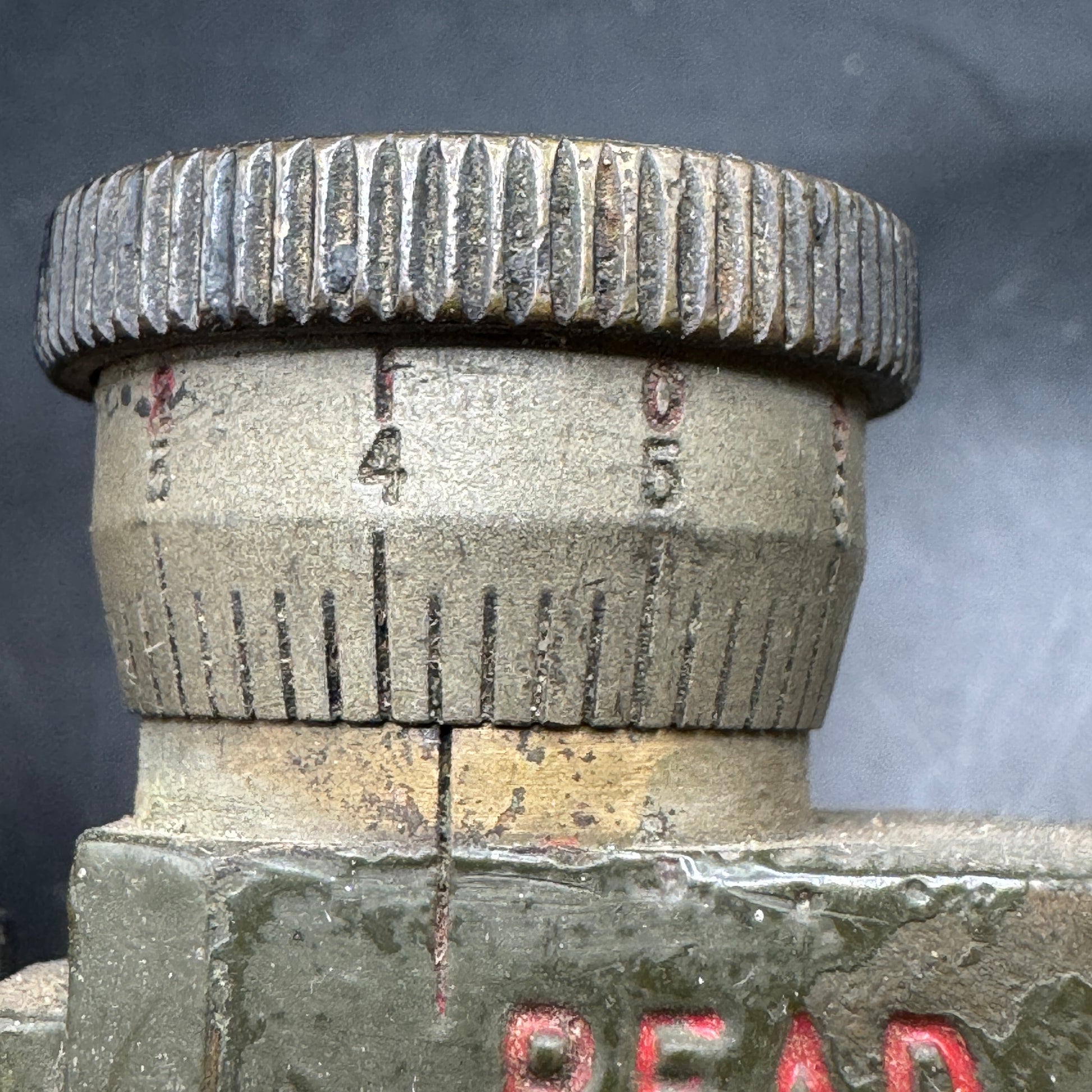 WW2 original artifact – US M1 Gunners Quadrant – interior page