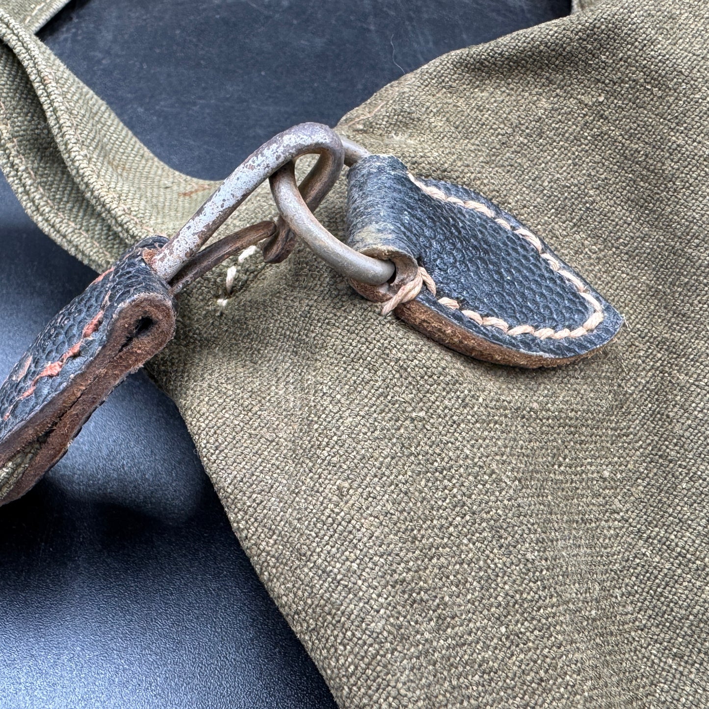 WW2 original artifact – Brotbeutel Modell 1944 – interior page