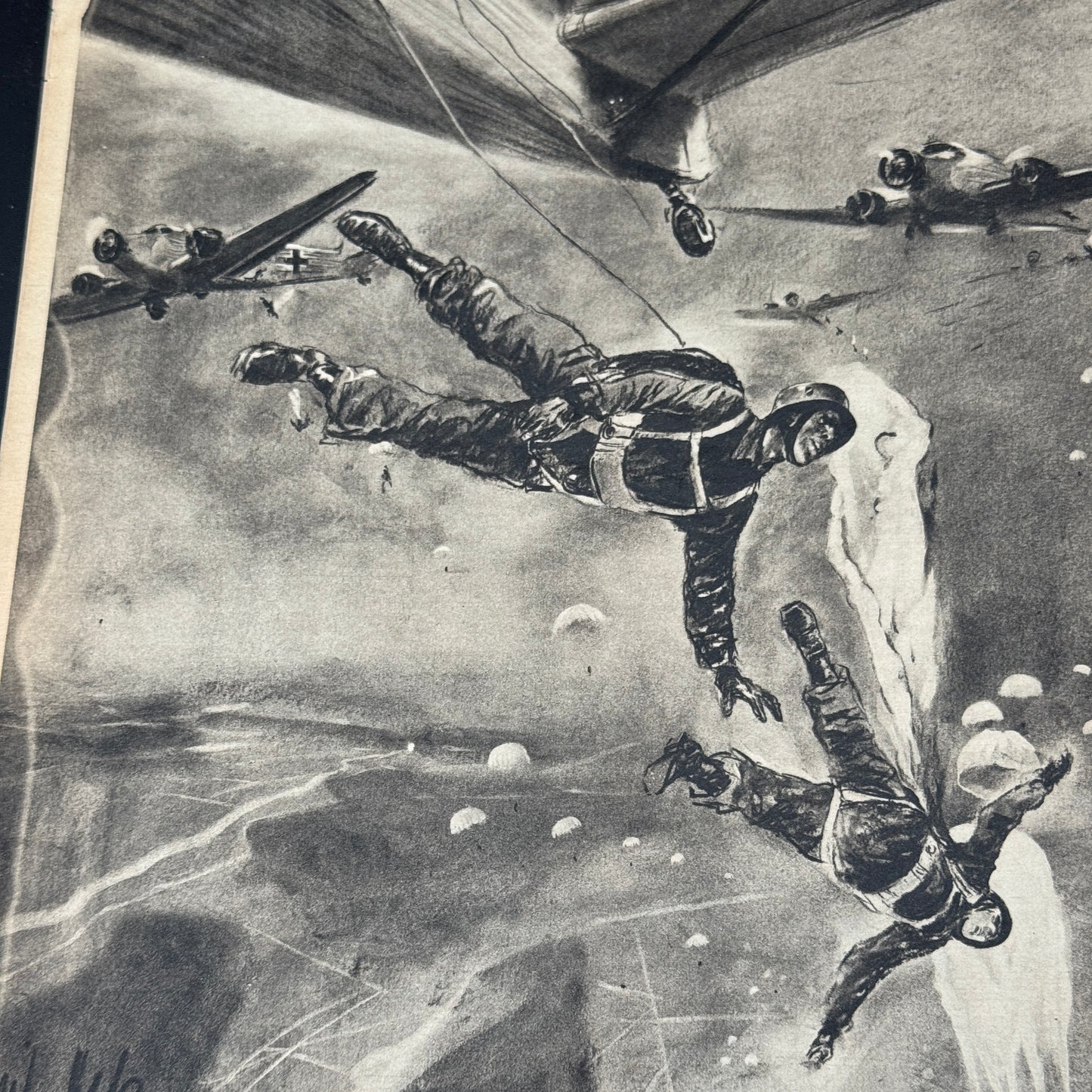 WW2 original artifact – Der Adler Mai 1940: about Moerdijk / Willemsdorp! – interior title page