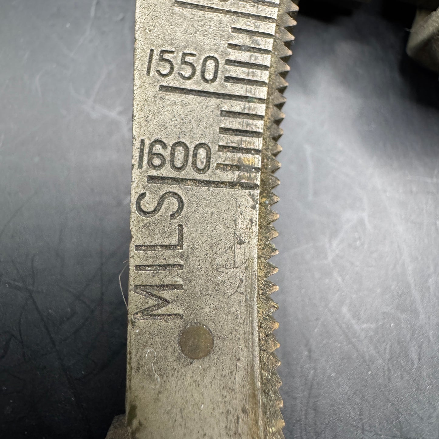 WW2 original artifact – US M1 Gunners Quadrant – interior page