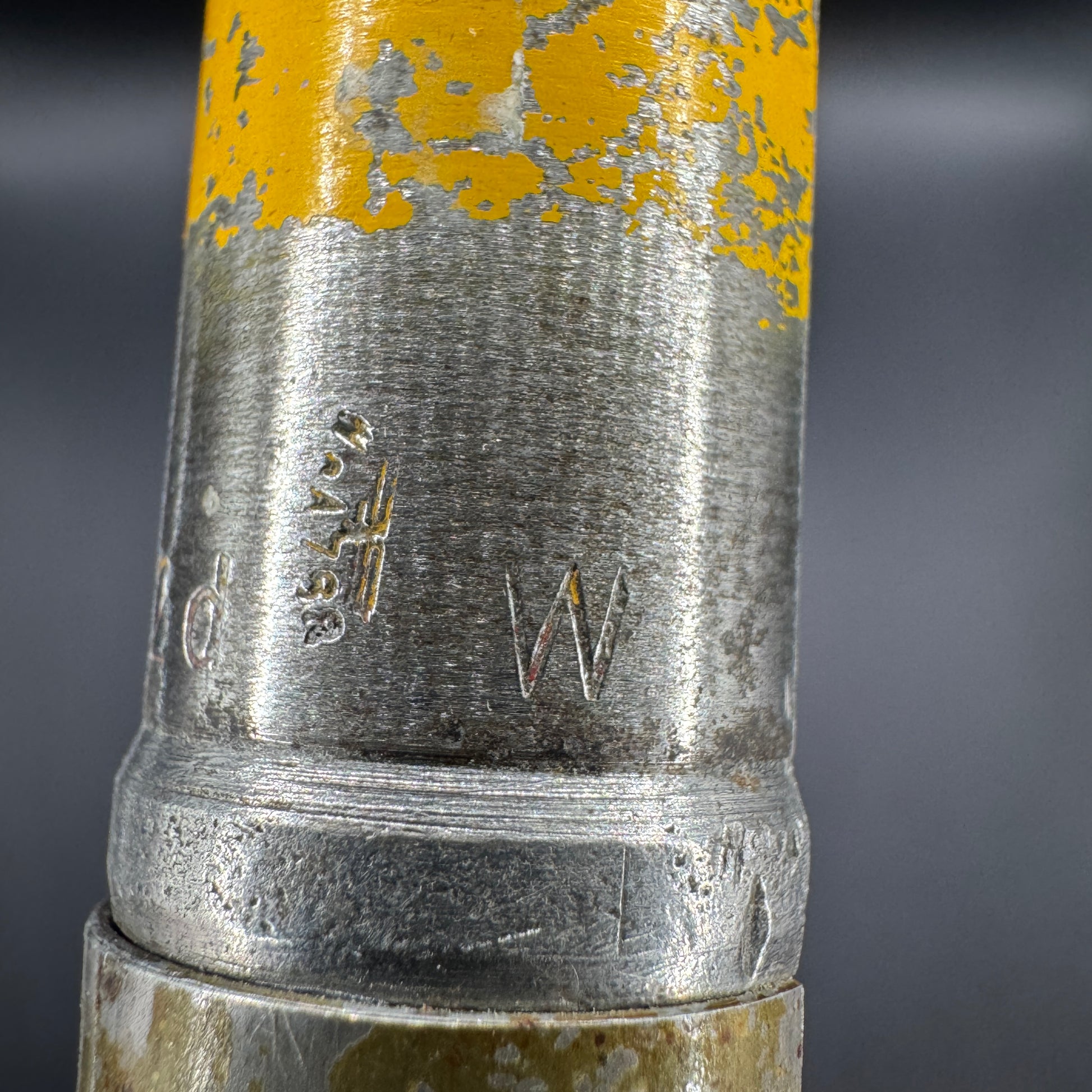 WW2 original artifact – 20mm FLAK High-Explosive Round with Dissected Tracer – interior page