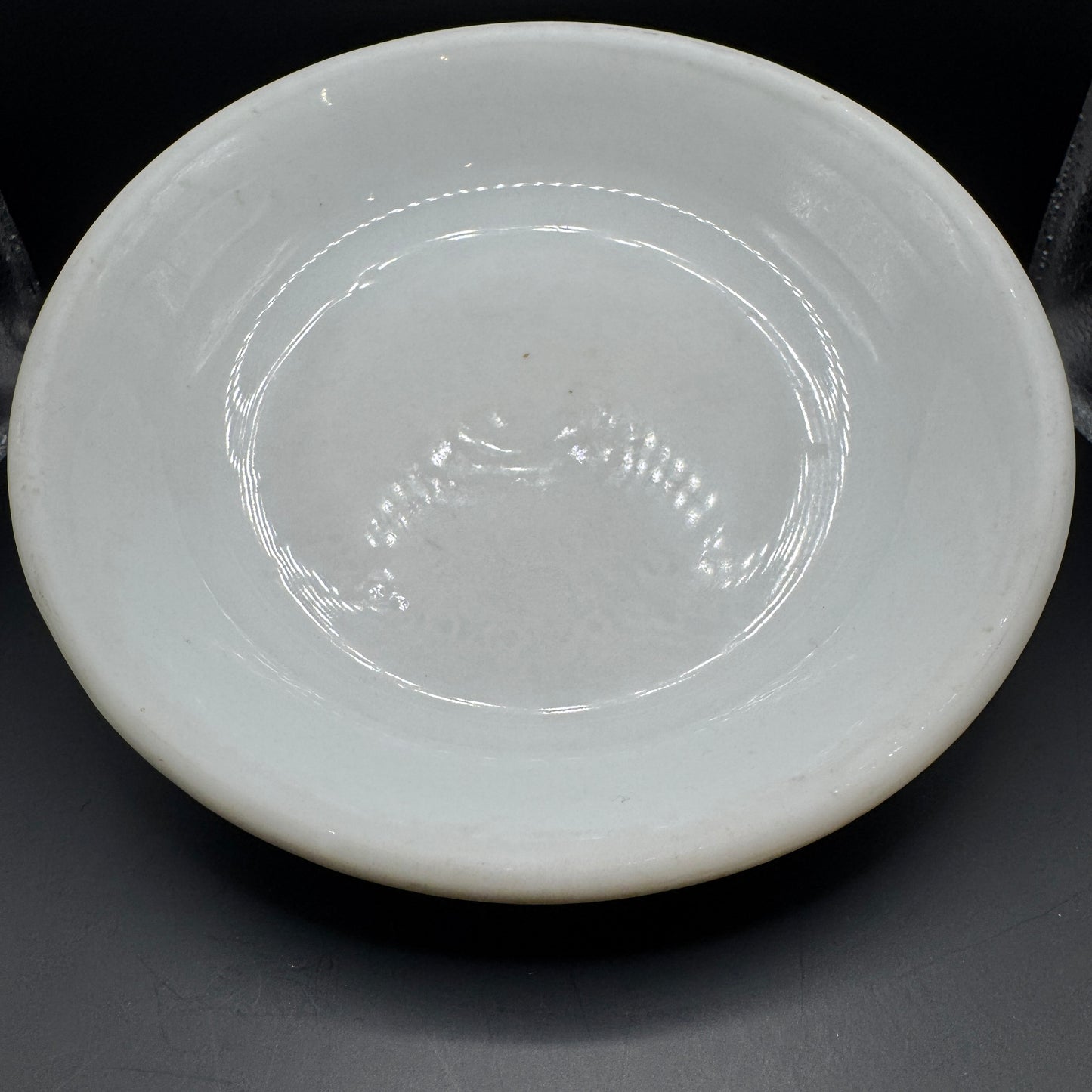 WW2 original artifact – WW2 German Luftwaffe Inventory Soup Bowl FI U.V. 1940 – interior title page