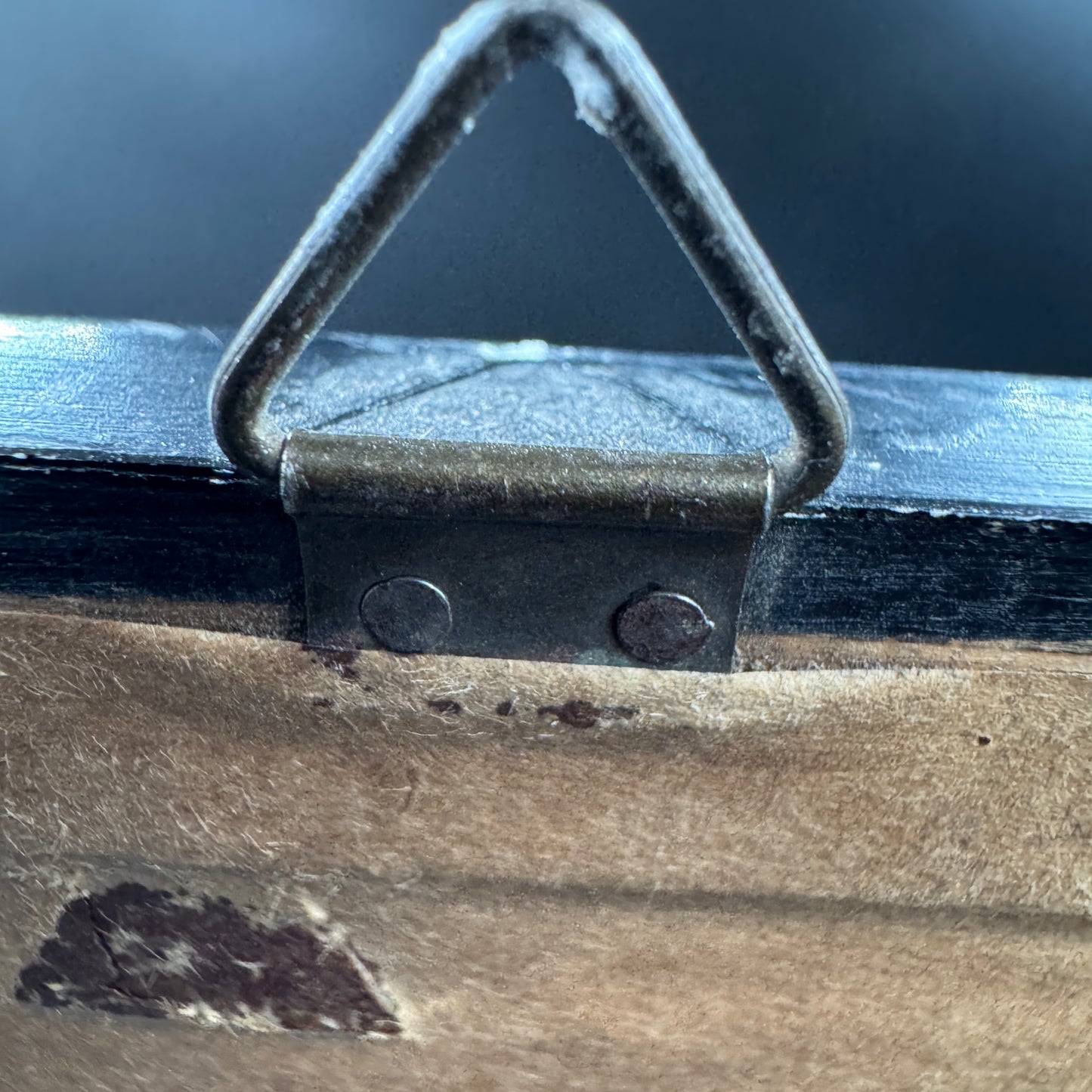 WW2 original artifact – Wehrmacht Non-Commissioned Officer Photograph in Elegant Wooden Frame – interior title page