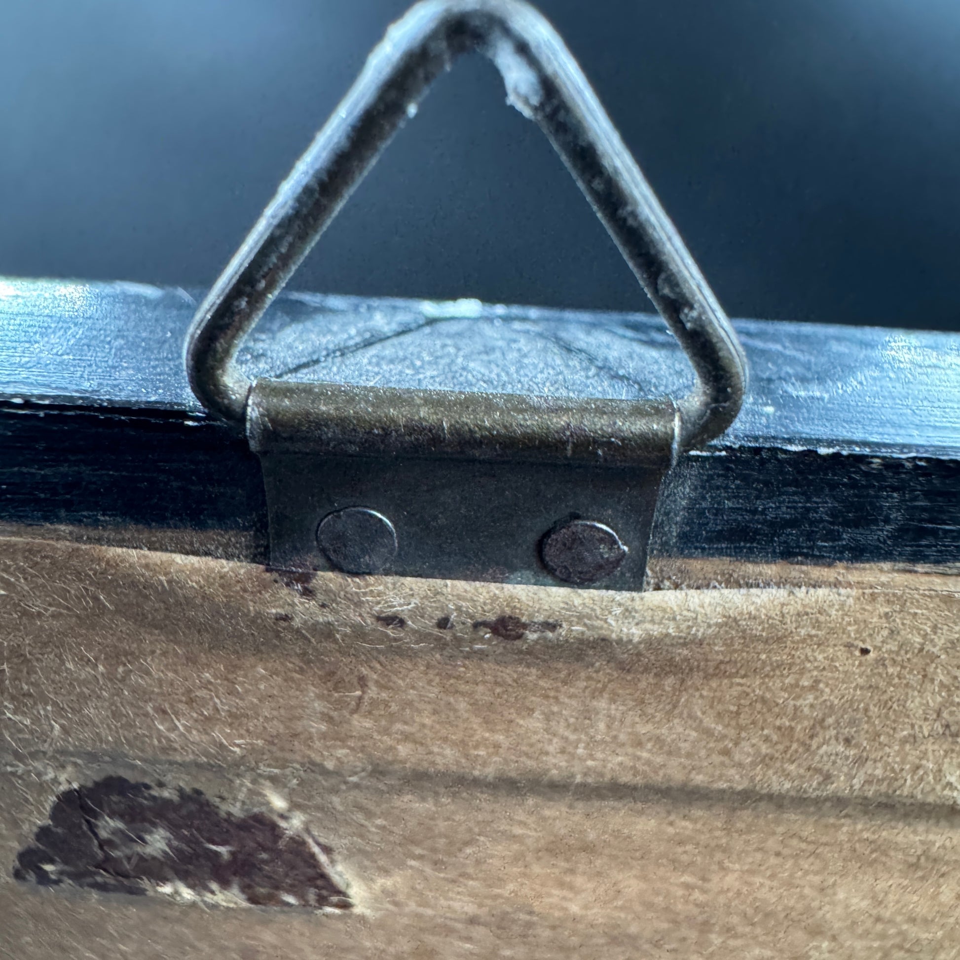 WW2 original artifact – Wehrmacht Non-Commissioned Officer Photograph in Elegant Wooden Frame – interior title page