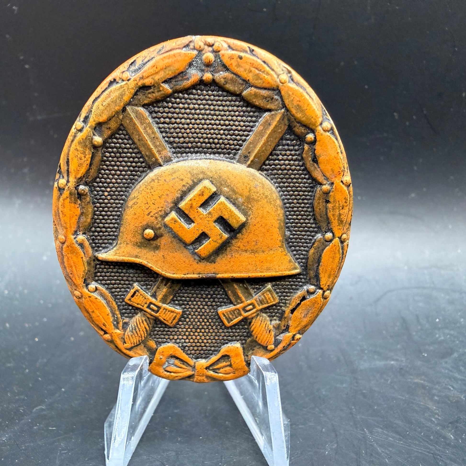 WW2 original artifact – Verwundeten Abzeichen (VWA) Schwarz – AxisArtifacts