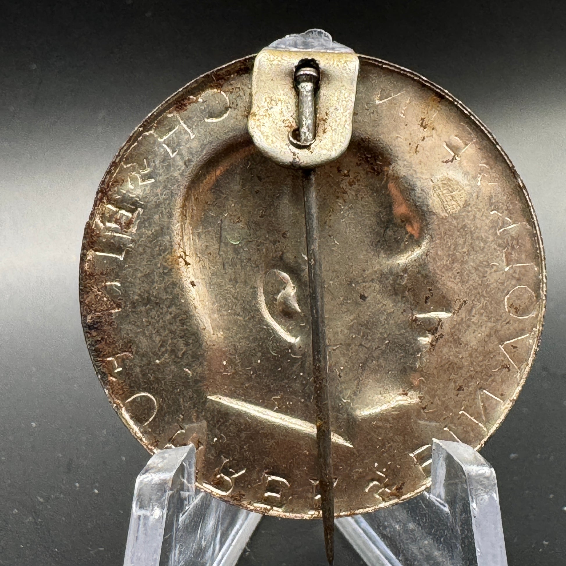 WW2 original artifact – Ein Volk, ein Reich, ein Führer – interior detail