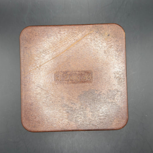 WW2 original artifact – German 'kl.Zdlg.34' Bakelite Fuse Storage Container – AxisArtifacts