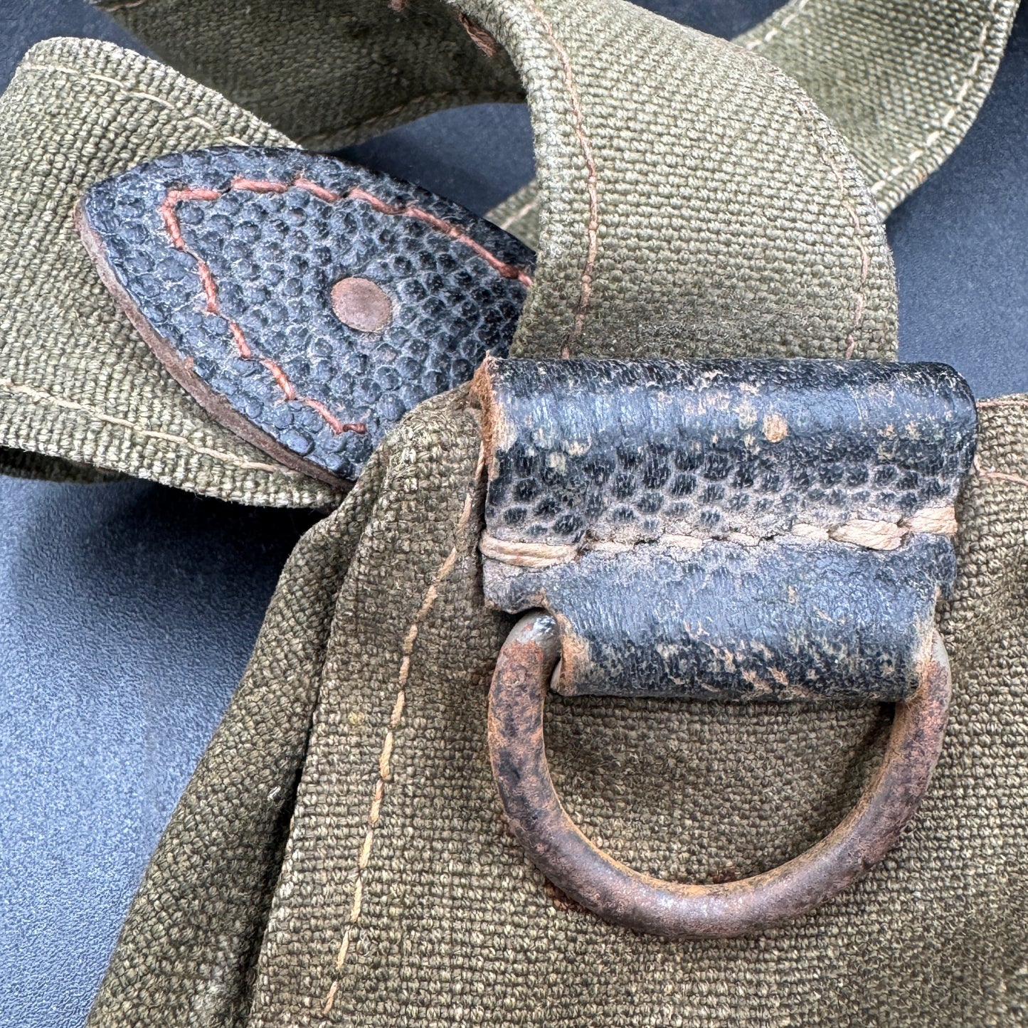 WW2 original artifact – Brotbeutel Modell 1944 – interior page