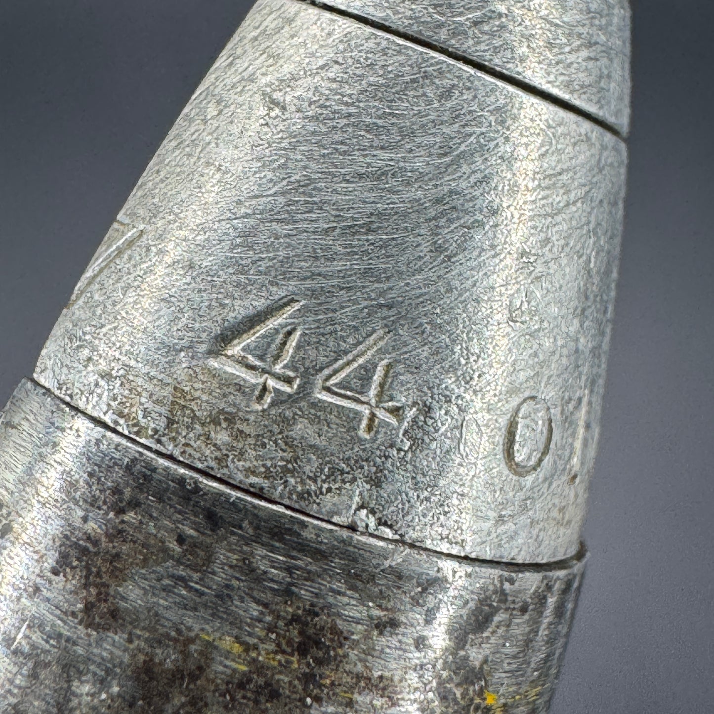 WW2 original artifact – 20mm FLAK High-Explosive Round with Dissected Tracer – interior page