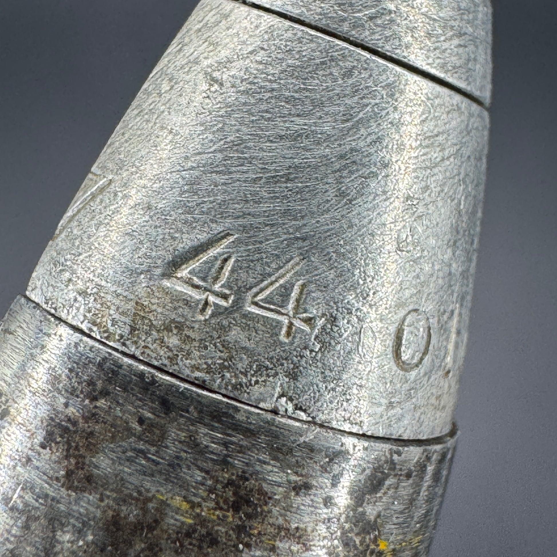 WW2 original artifact – 20mm FLAK High-Explosive Round with Dissected Tracer – interior page