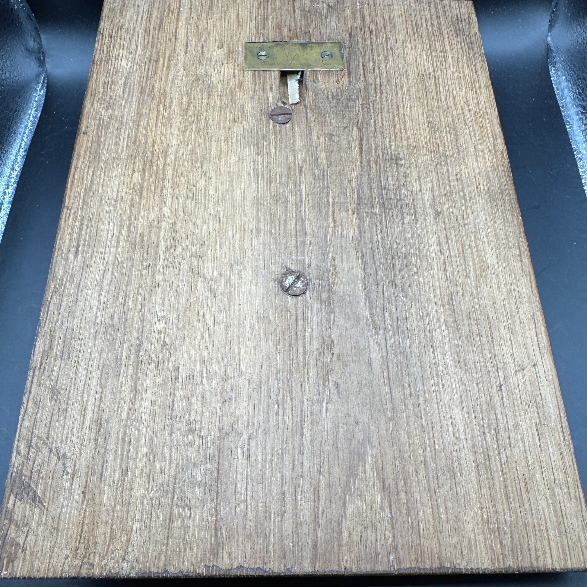 WW2 original artifact – Adolf Hitler bronze wall plaque – interior page