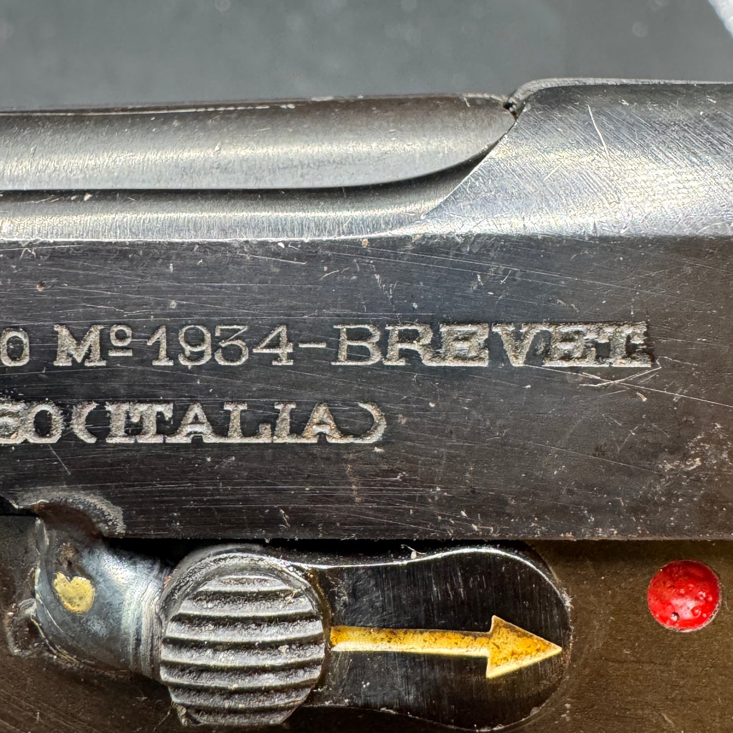WW2 original artifact – From my private collection: Pistole Beretta model 1934 – interior page