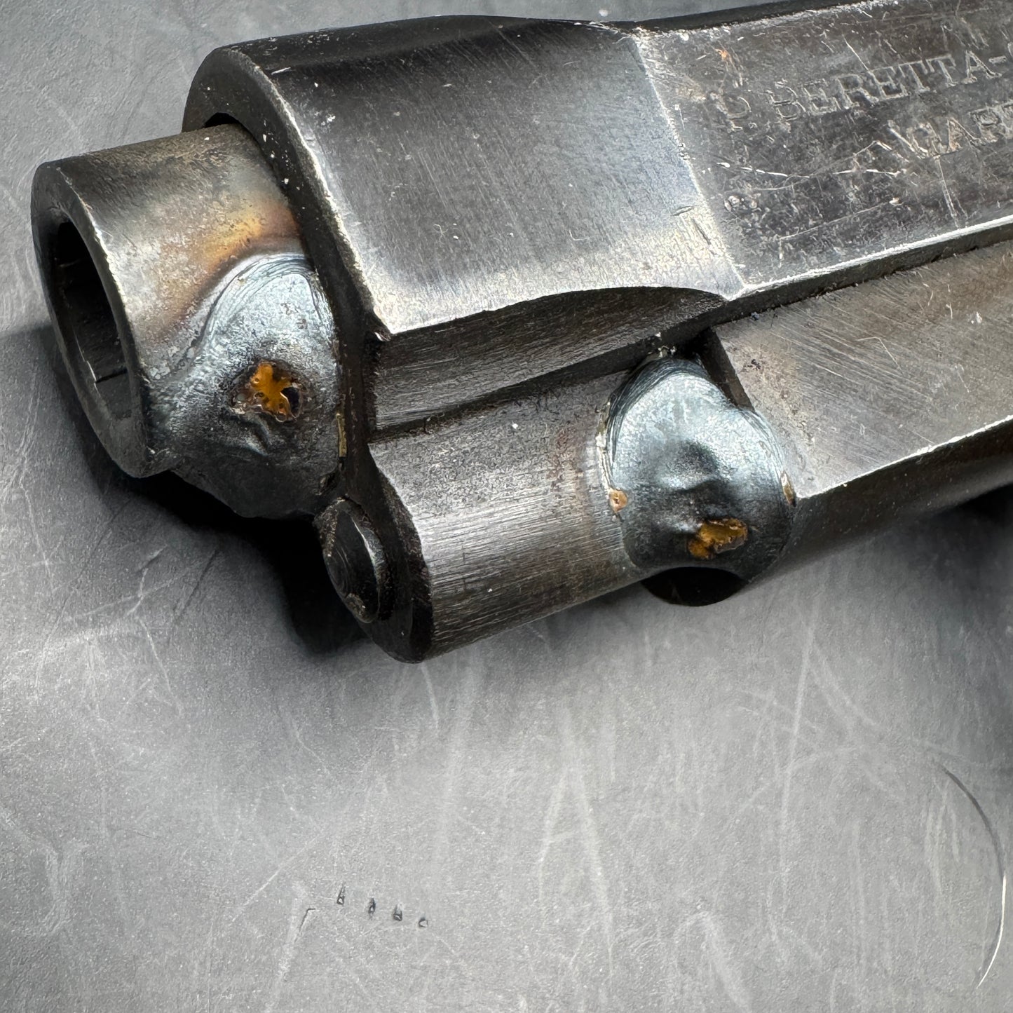 WW2 original artifact – From my private collection: Pistole Beretta model 1934 – interior page