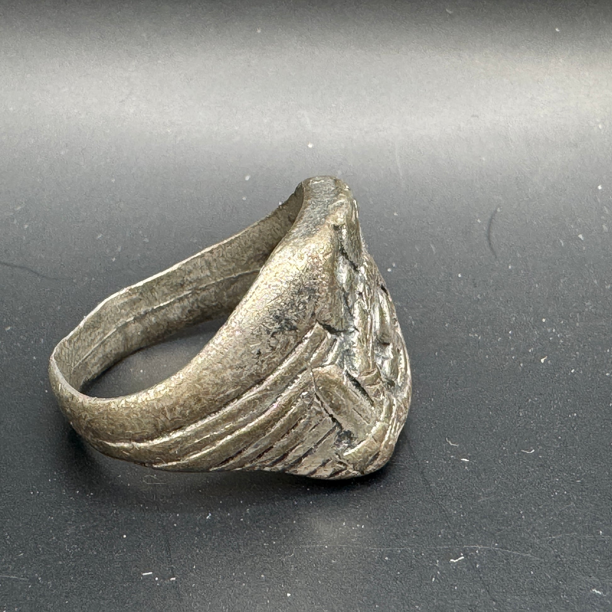 WW2 original artifact – Hitler Youth Leaders' ring 21mm – interior page