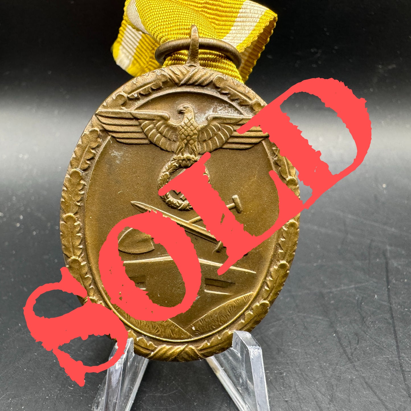 WW2 original artifact – Westwall medaille – AxisArtifacts