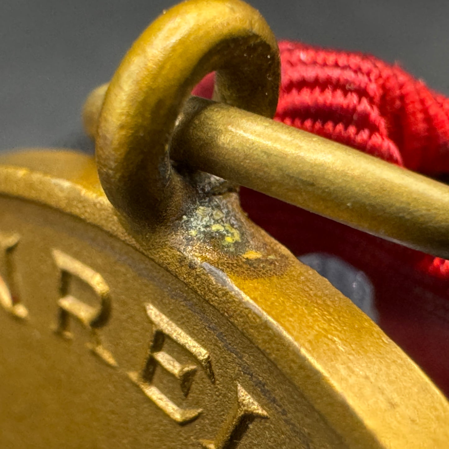 WW2 original artifact – Anschluss medal Sudetenland Cased – interior page
