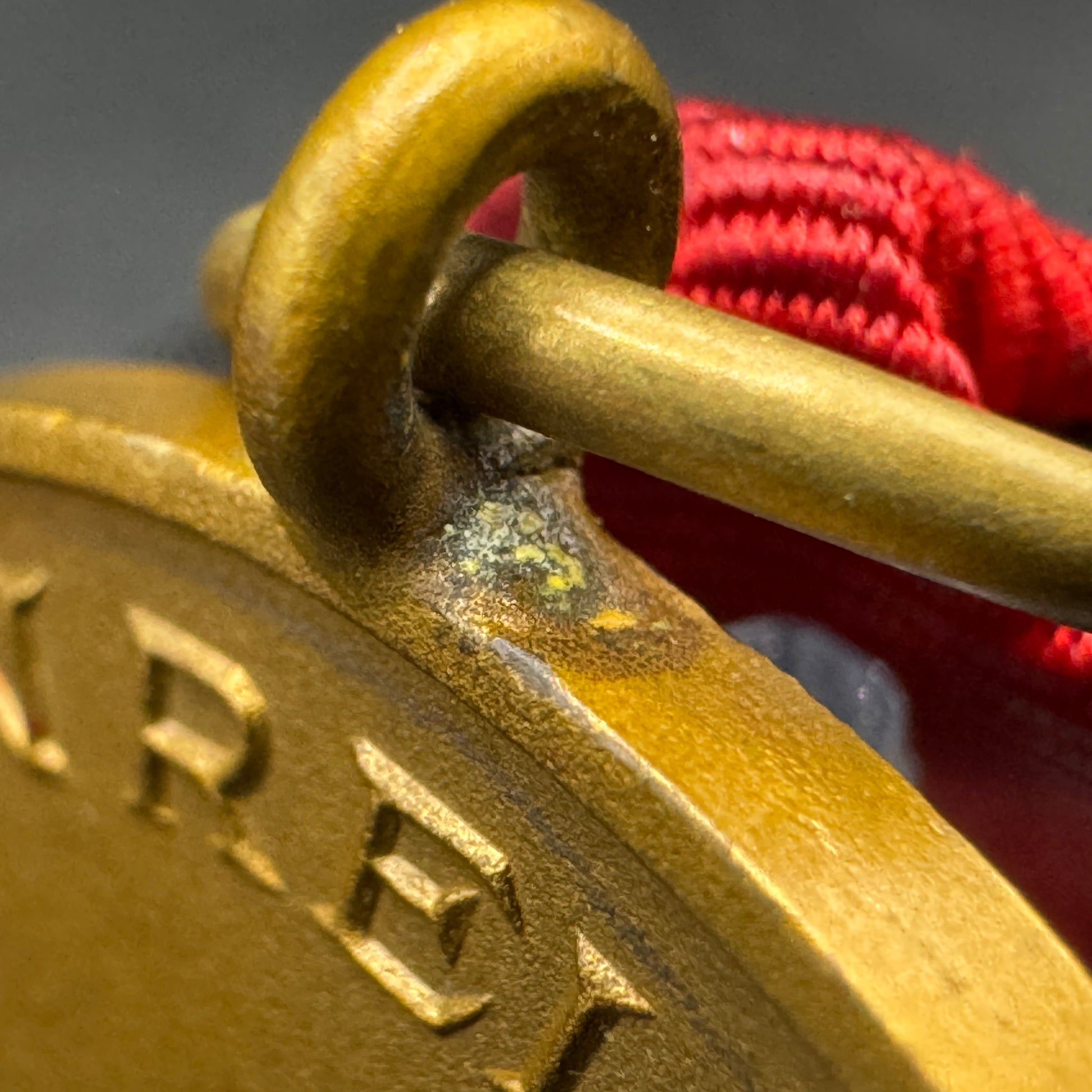WW2 original artifact – Anschluss medal Sudetenland Cased – interior page