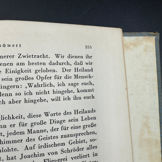 WW2 original artifact – Luftwaffe Voran – interior detail