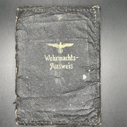 WW2 original artifact – Wehrmachts Ausweis – AxisArtifacts