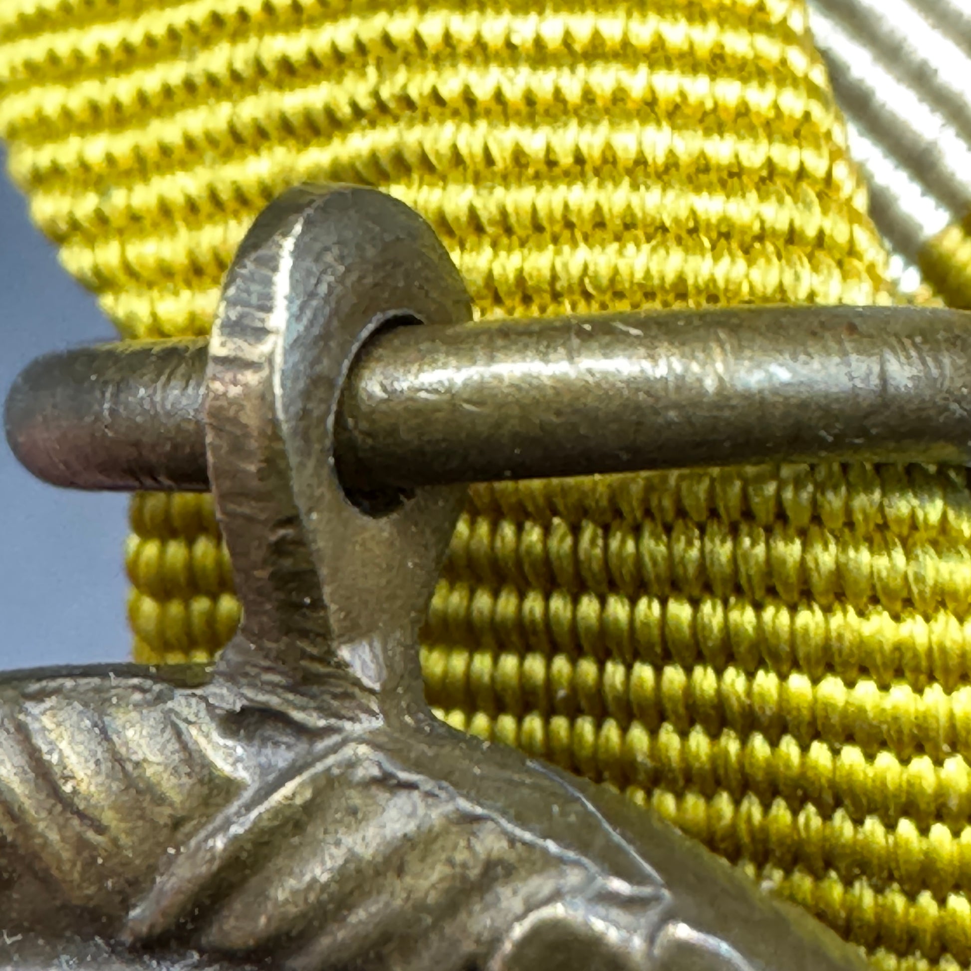 WW2 original artifact – Westwall medaille – interior page