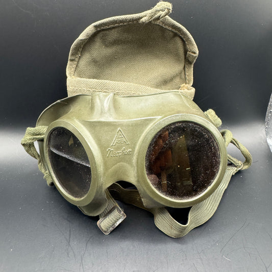 WW2 original artifact – Schutzbrille Wehrmacht Auer – AxisArtifacts