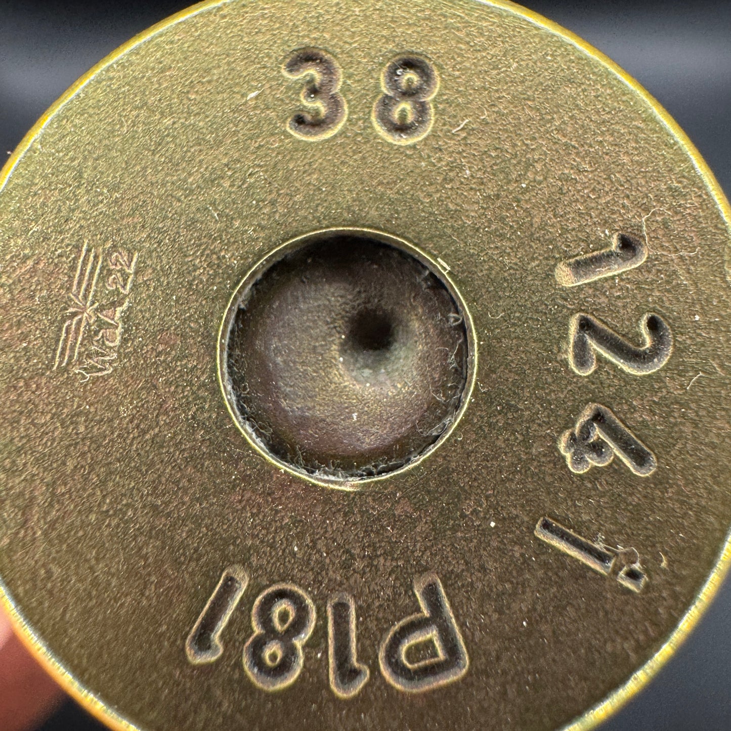 WW2 original artifact – 20mm FLAK High-Explosive Round with Dissected Tracer – interior page