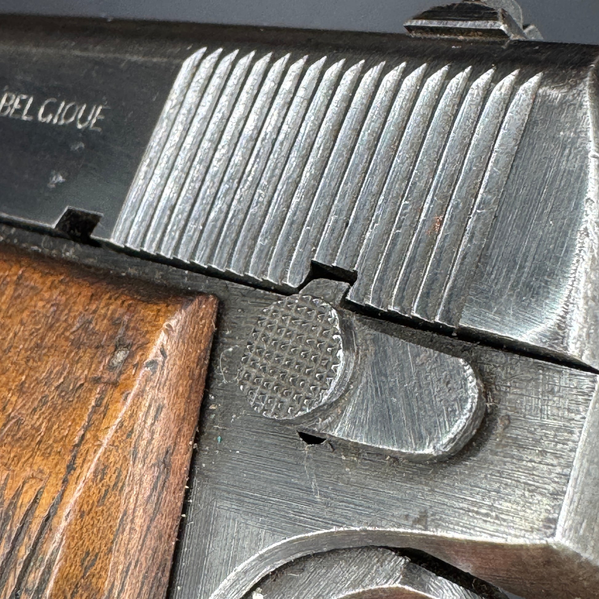 WW2 original artifact – FN Browning 1922 .32 ACP Semi-Auto Pistol – interior page