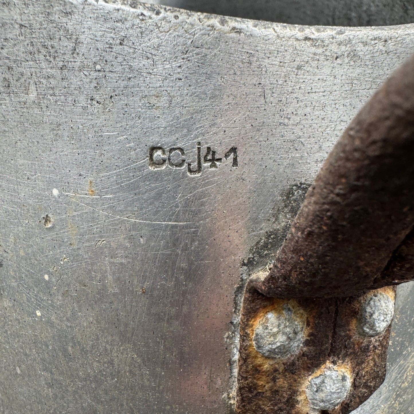 WW2 original artifact – Luftwaffe water can 1941 – interior title page