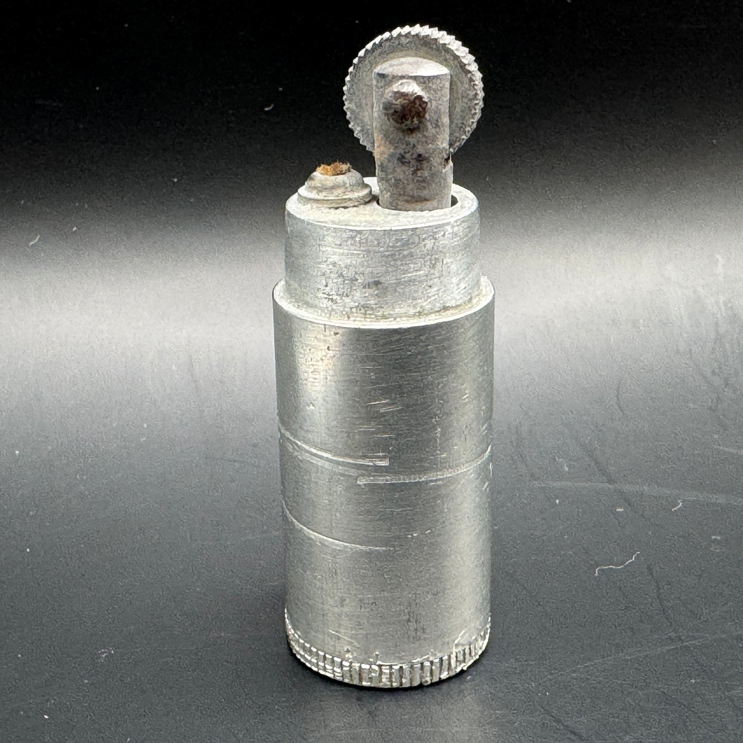 WW2 original artifact – WW2 German lighter without the cap – interior detail