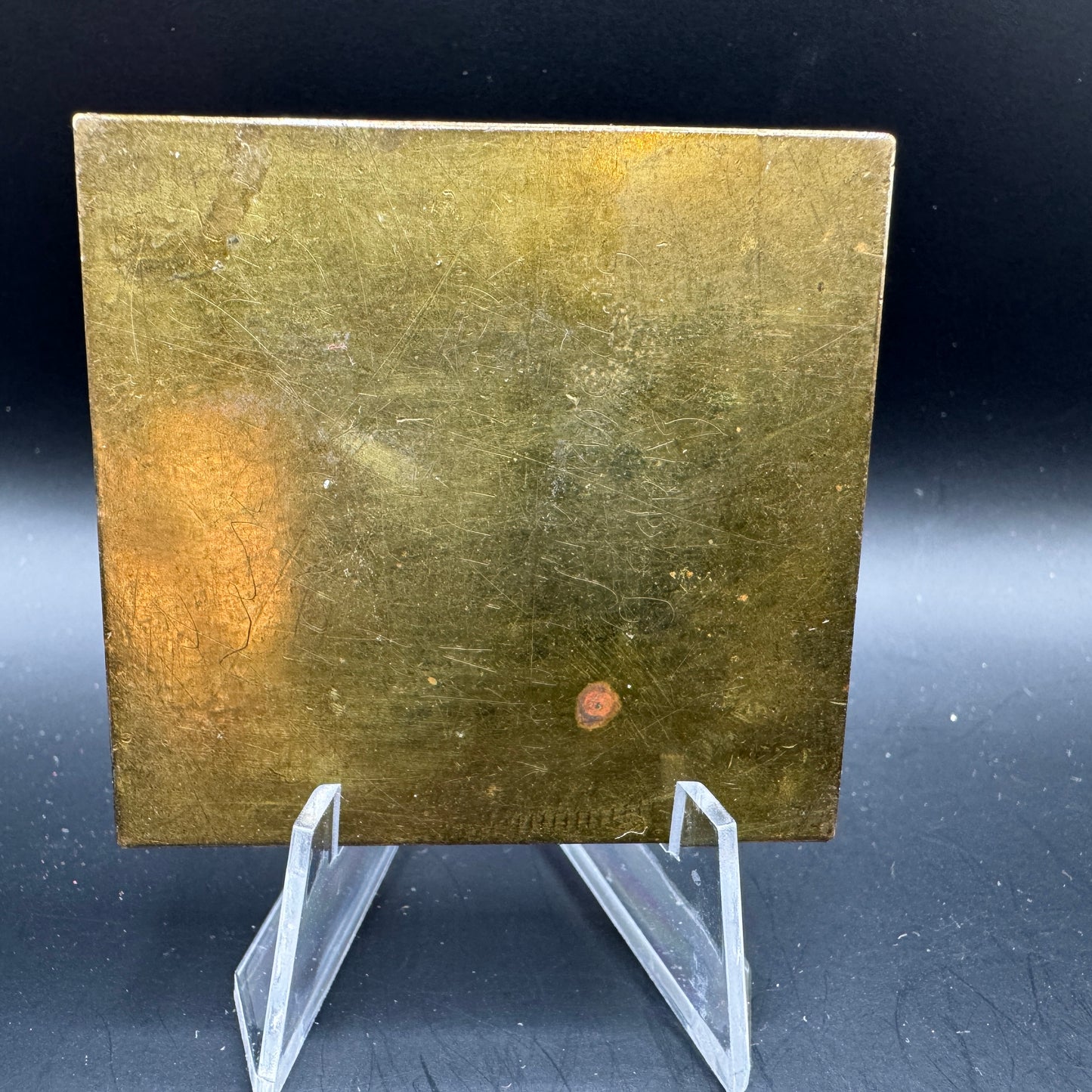 WW2 original artifact – Reichsadler wax seal stamp – interior page