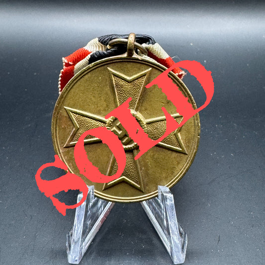 WW2 original artifact – Kriegsverdienst medal – AxisArtifacts