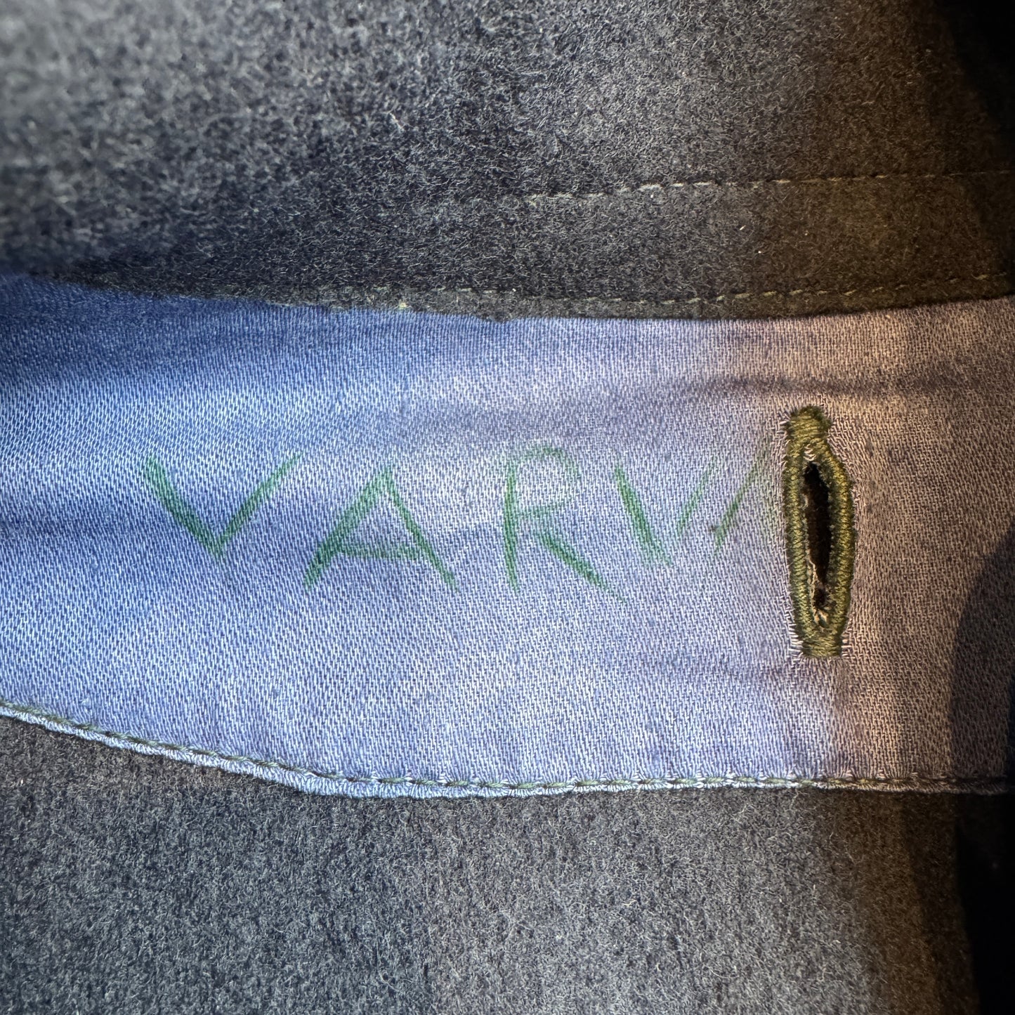 WW2 original artifact – Post war Sovjet Marine shirt – interior page