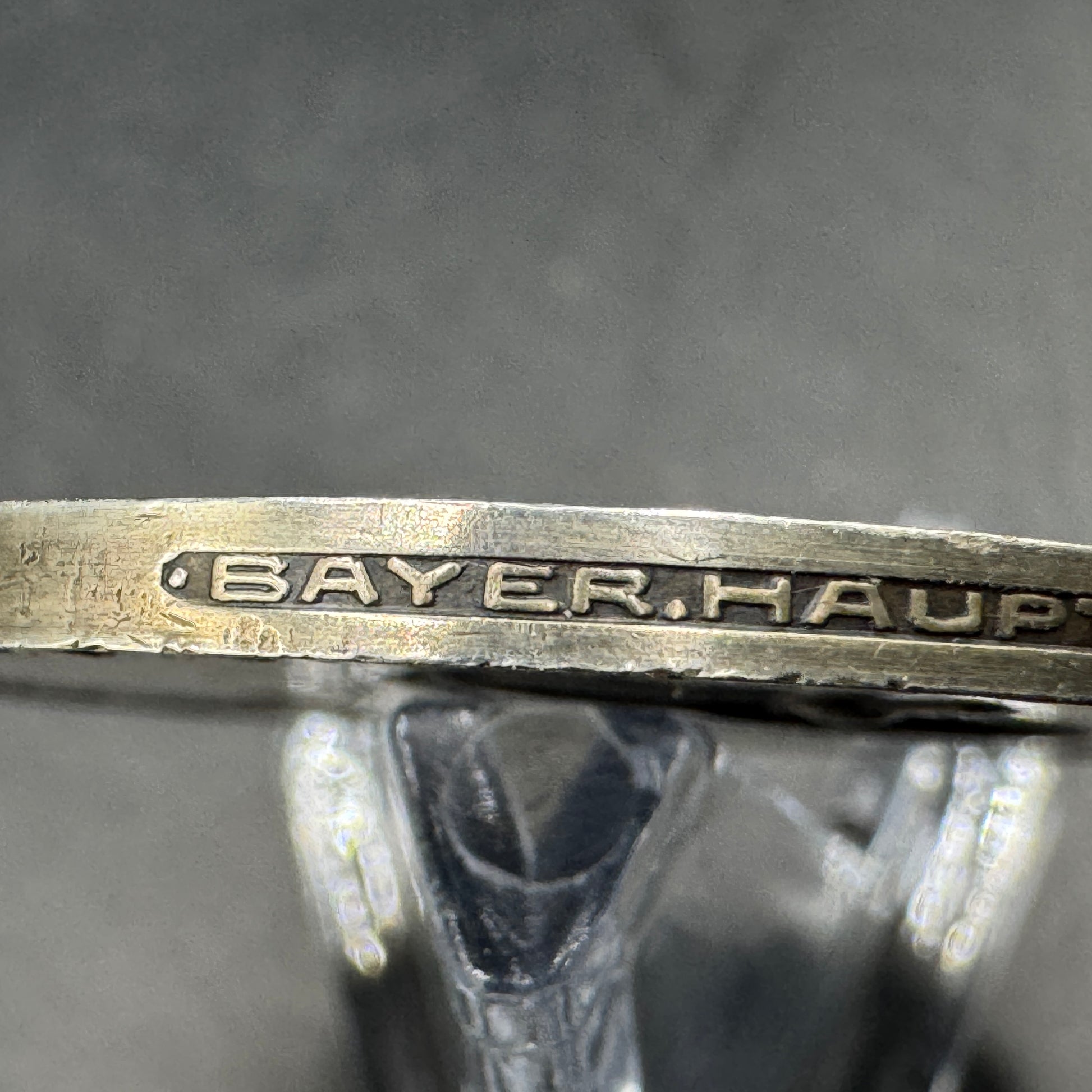 WW2 original artifact – 1936 Berlin Olympics Commemorative Medallion in Silver – interior page